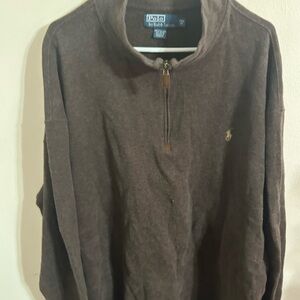 Polo by Ralph Lauren Size 2XB Chocolate Brown Pullover
